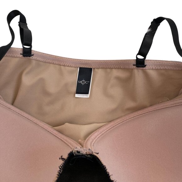 Mission Control Black Boudoir Body Control Top - Picture 3 of 7